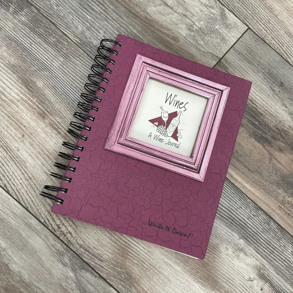 Guided Wine Journal by Jounals Unlimited Write it Down Series
